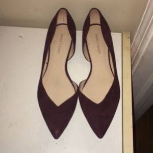 Marc Fisher women’s sunny2 fabric toe slide flats